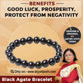 Black Agate Bracelet by Dr Jyoti joshi