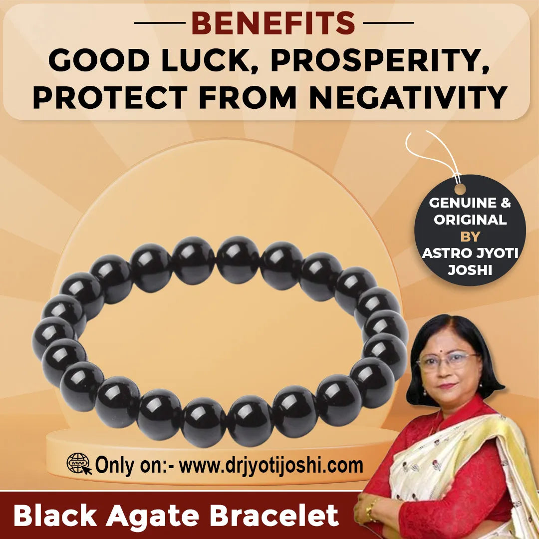 Black Agate Bracelet by Dr Jyoti joshi