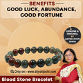 Blood Stone Bracelet by Dr Jyoti joshi