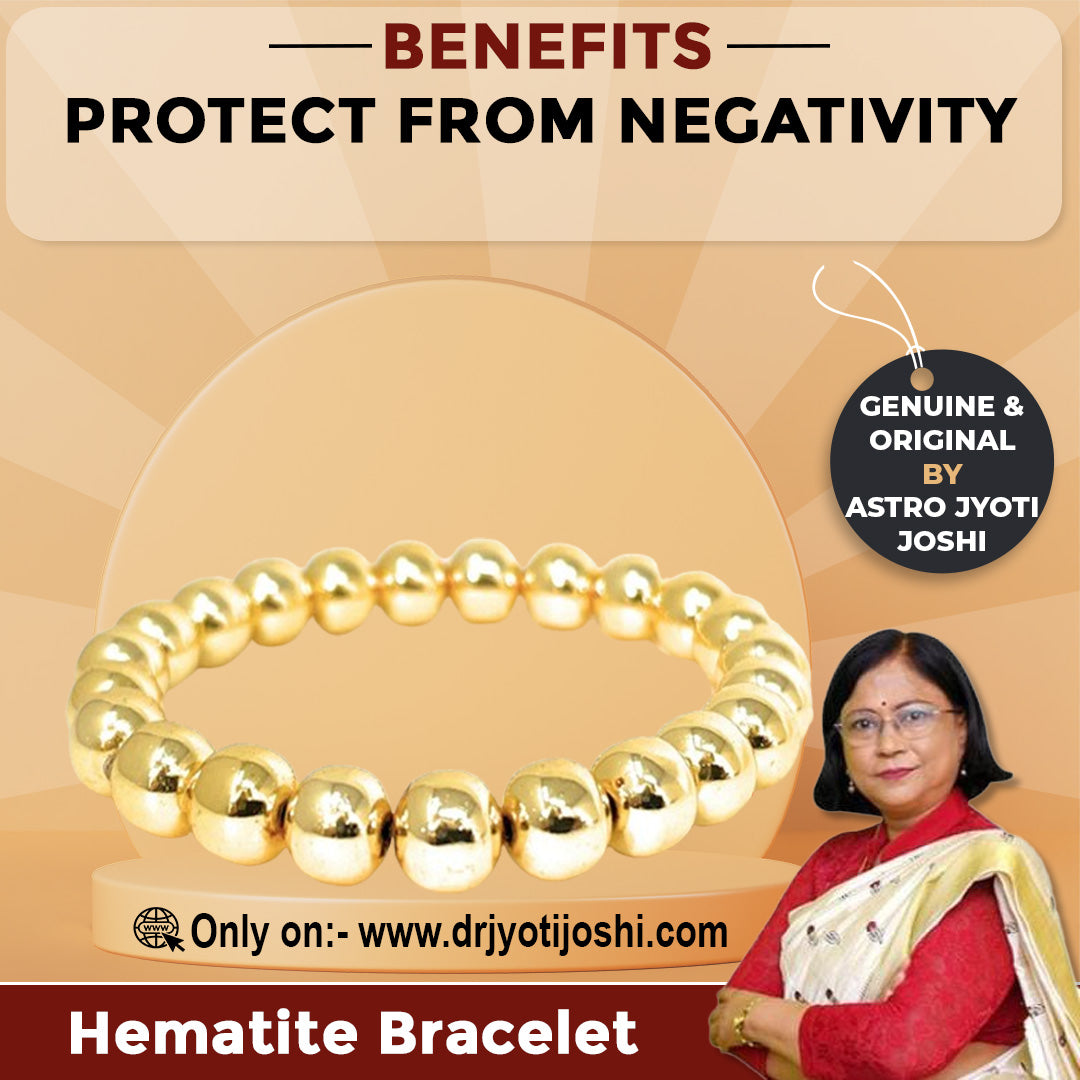 Hematite Bracelet by Dr Jyoti joshi
