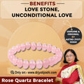 Rose Quartz Bracelet by Dr Jyoti joshi