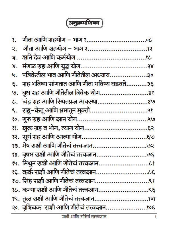 ग्रह गीता – प्रत्येक राशीसाठी गीतेचा खास संदेश