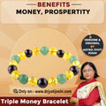 Triple Money Bracelet by Dr Jyoti joshi